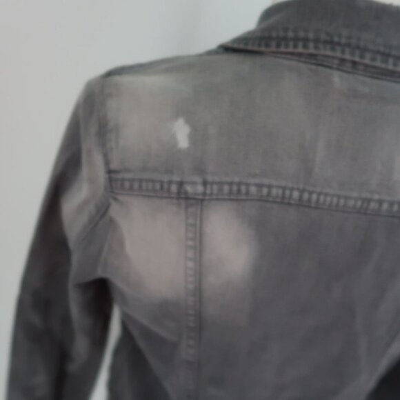 Levi's Women's Gray Denim Jacket Size Medium - Picture 5 of 6